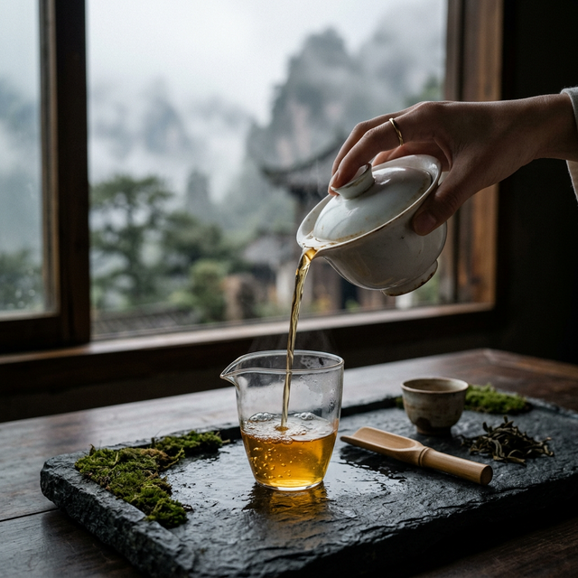 Gaiwan Pouring Tea